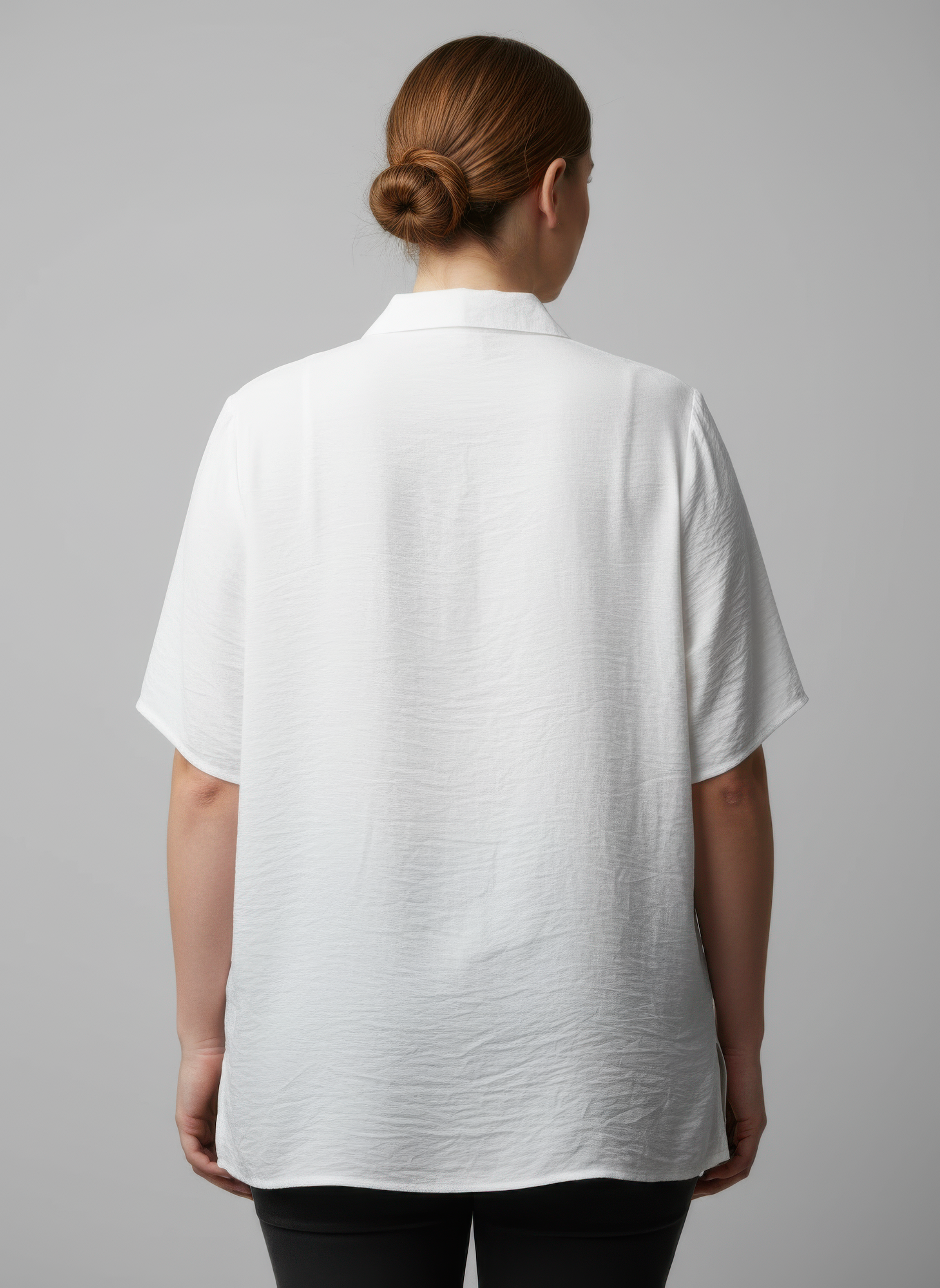 Zip-front Collared Utility Knit Top  Shop One Place