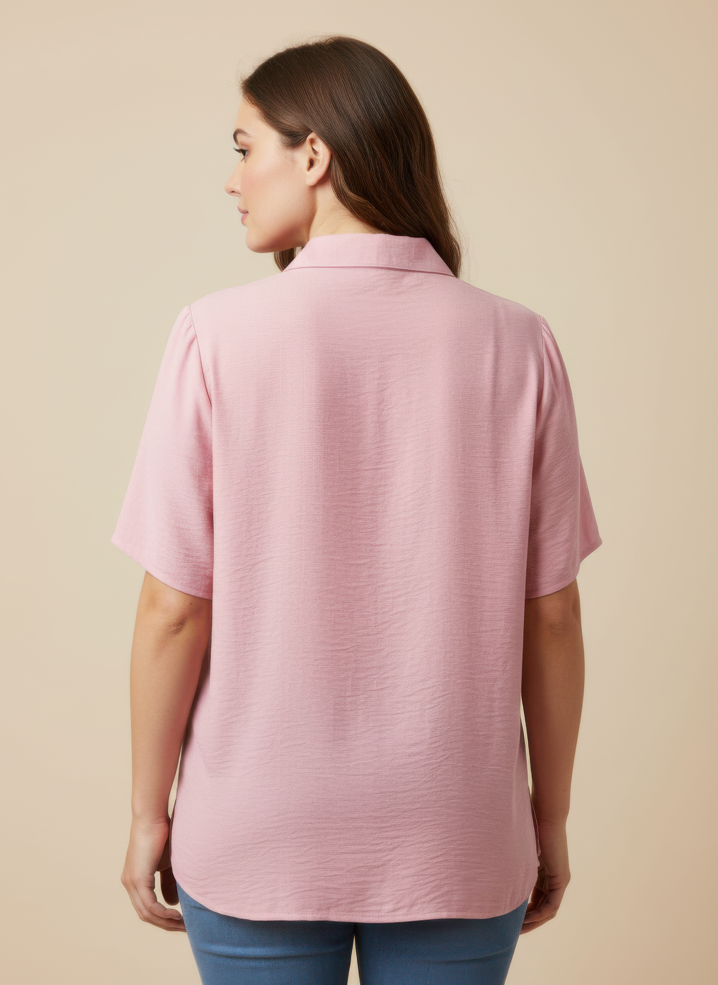 Zip-front Collared Utility Knit Top  Shop One Place