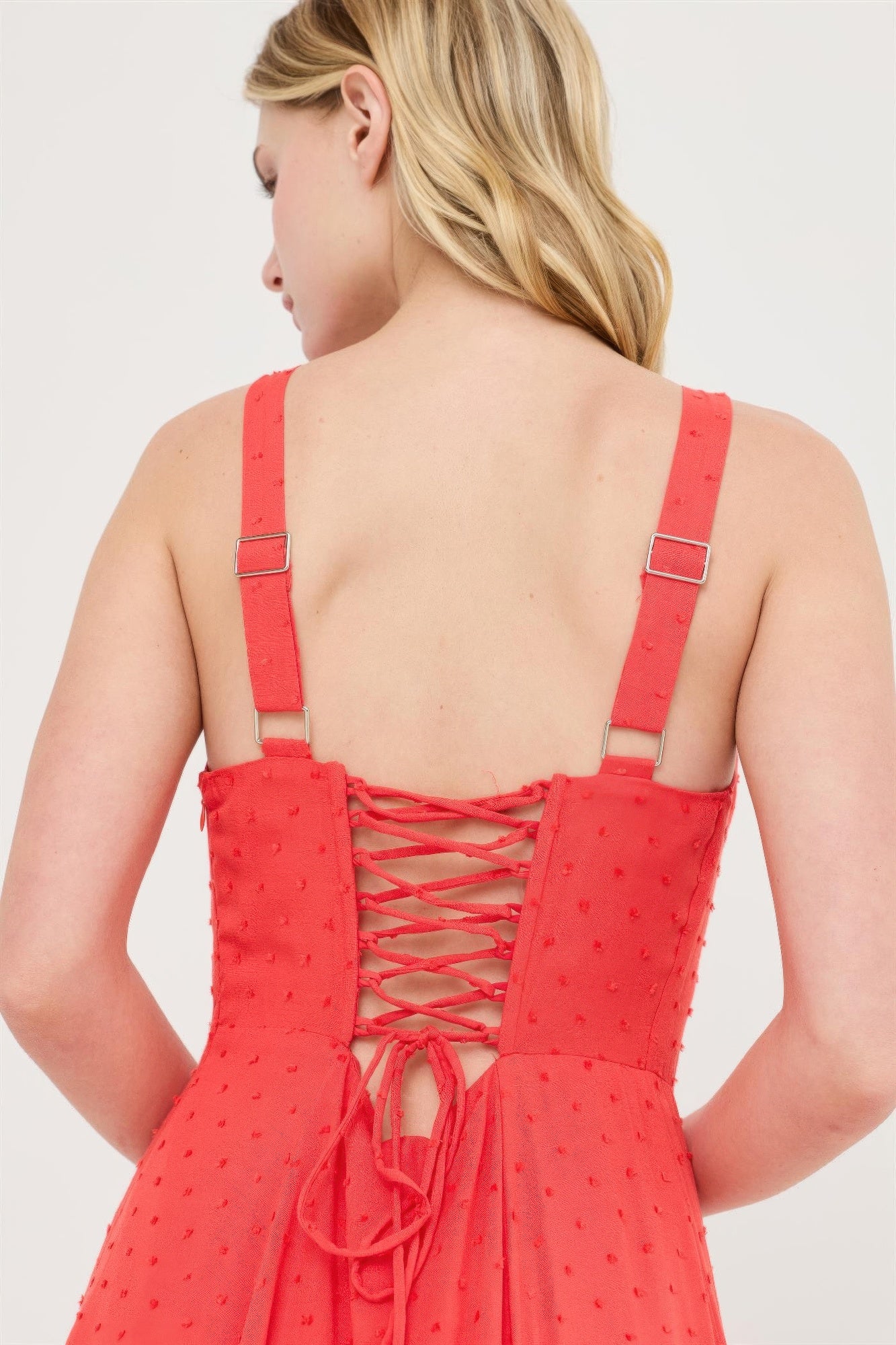 Boned Tie-back Dress  Shop One Place