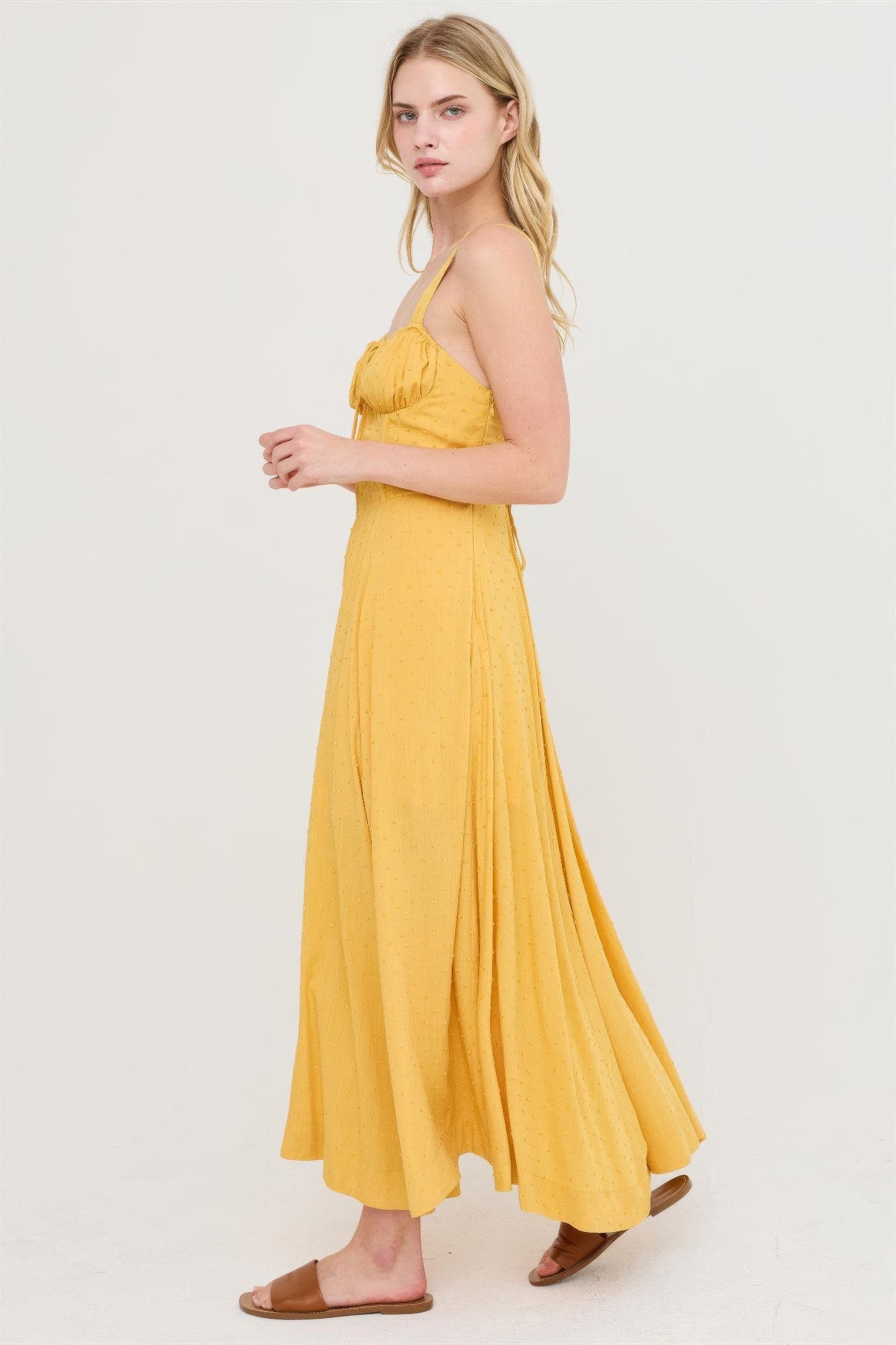 Boned Tie-back Dress  Shop One Place