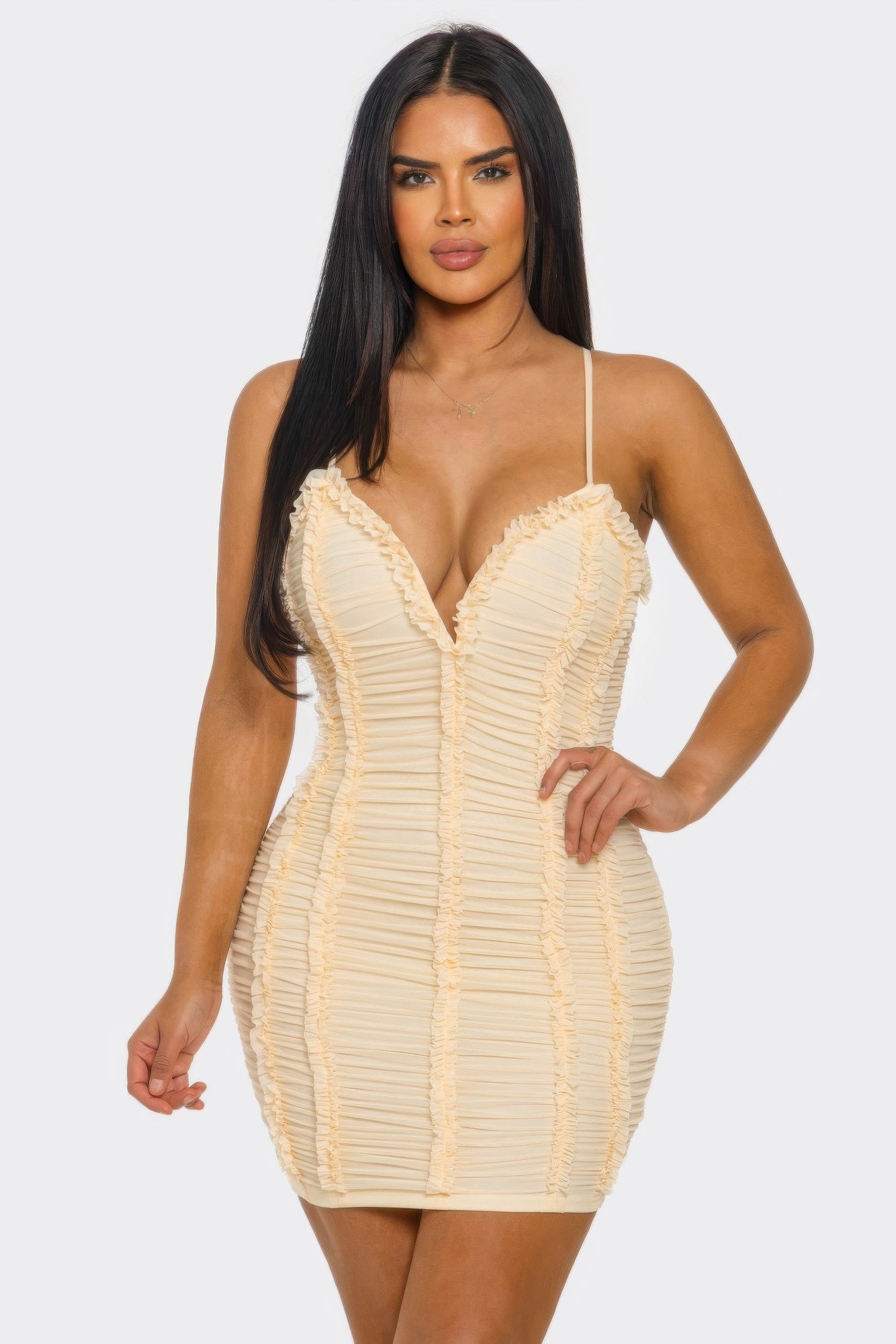Candy Crush Ruched Mini Dress  Shop One Place