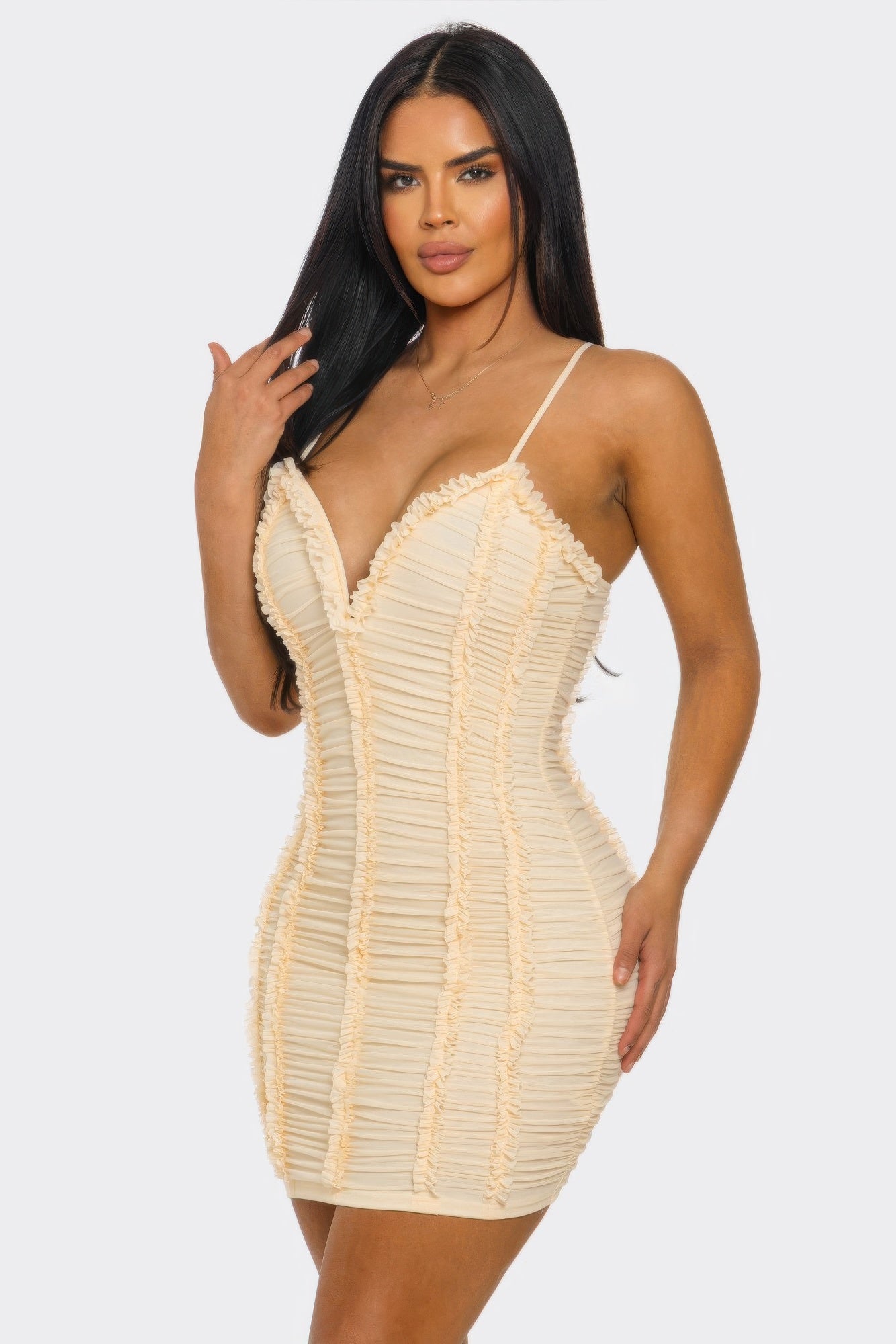 Candy Crush Ruched Mini Dress  Shop One Place