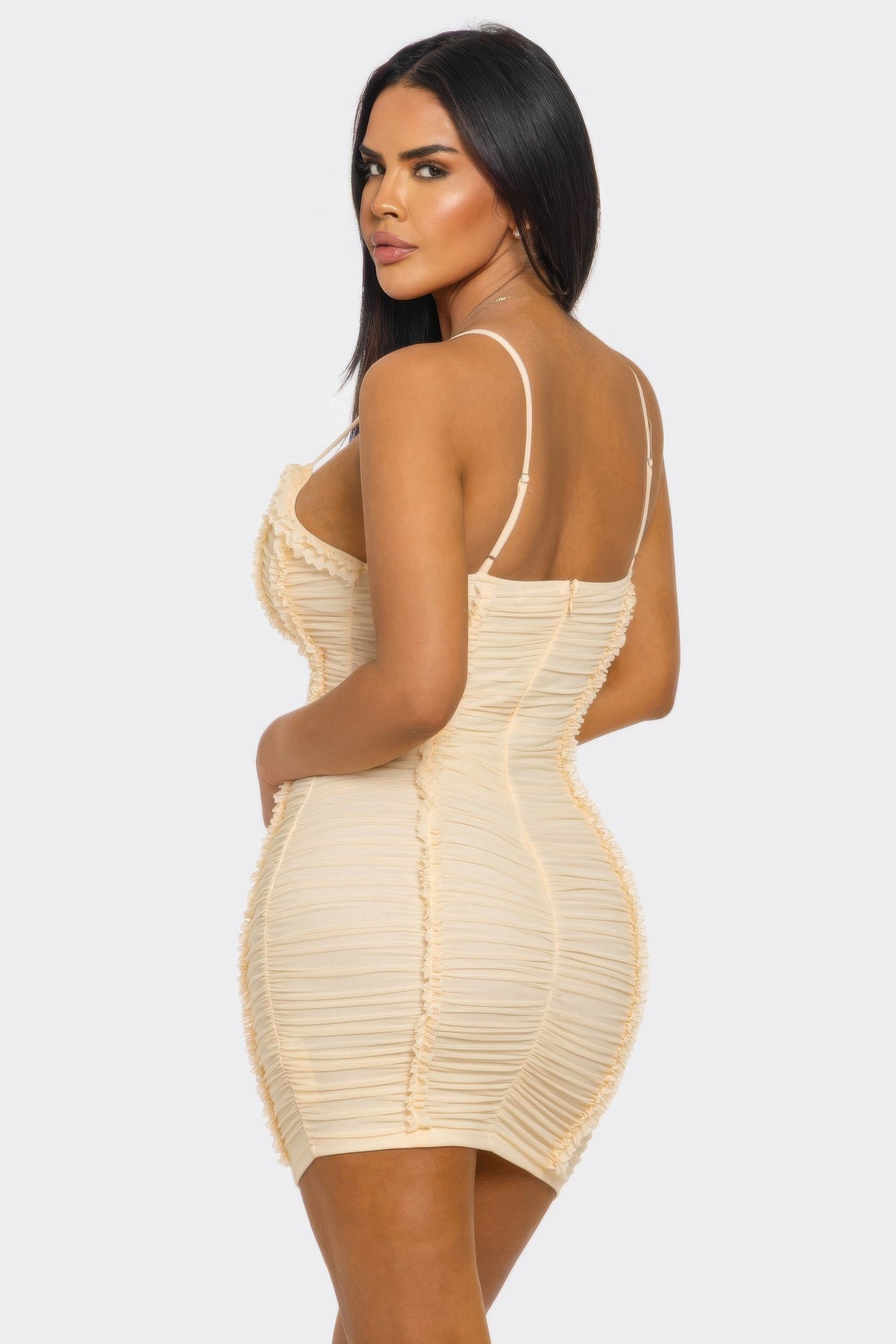 Candy Crush Ruched Mini Dress  Shop One Place