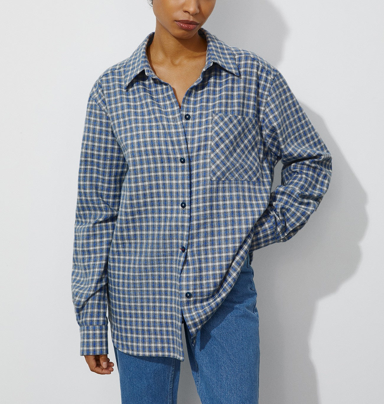 Plaid Oversize Loose Unisex Shirt