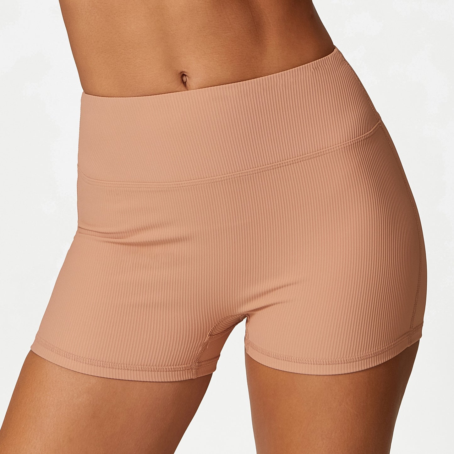 High Waist Hip Lift Slim Fit Sports Shorts