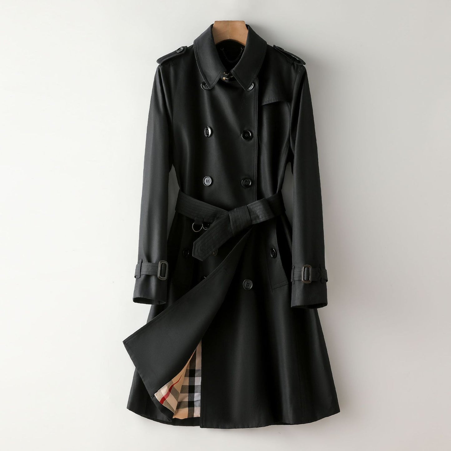 Women's Long Commuting Elegant Trench Coat