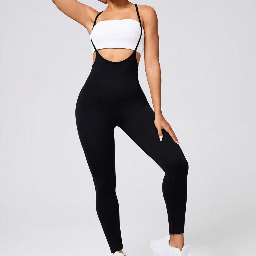 One Piece Sling Lifting Yoga Jumpsuit