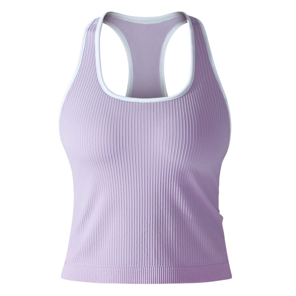 Yoga Beauty Back Sports Breathable Stripe Top