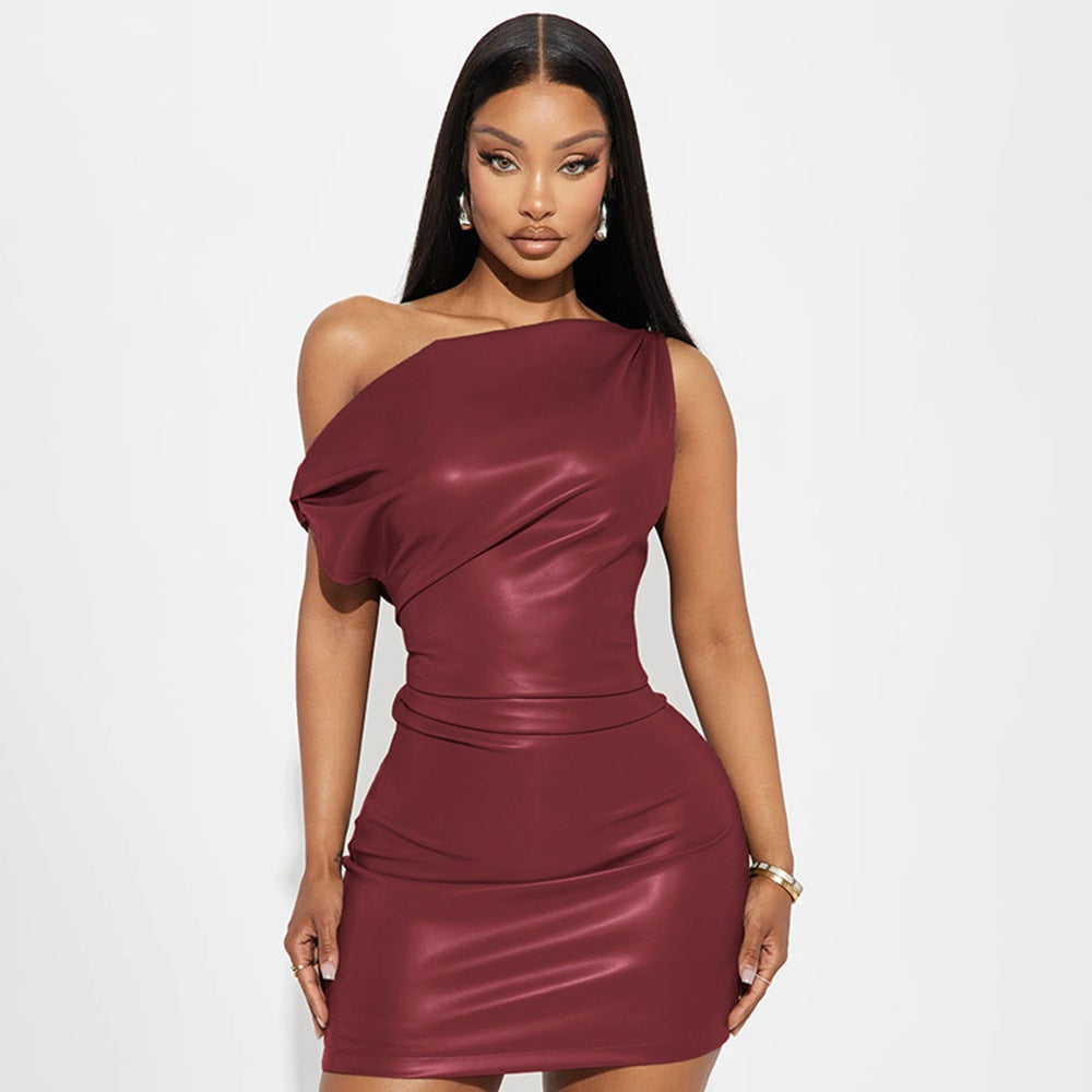 Crossbody Sheath Dress