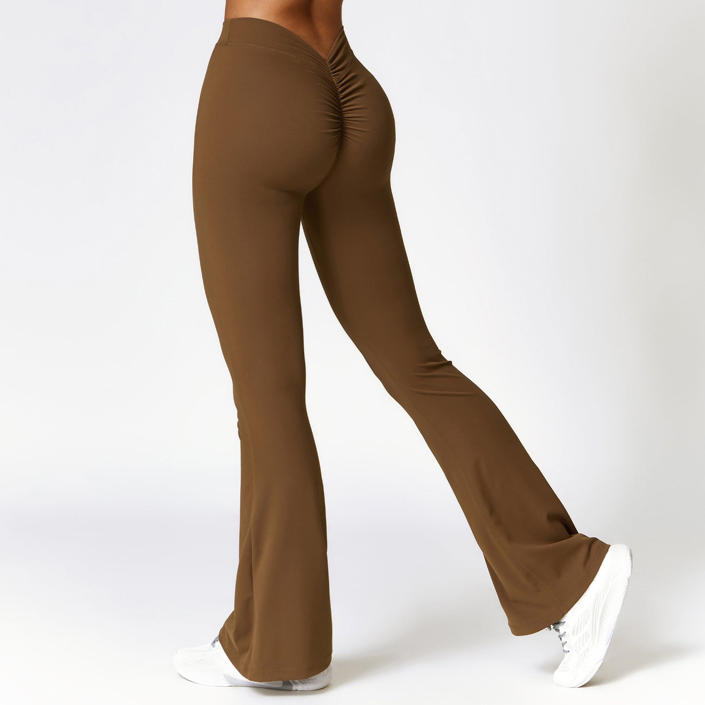 Peach Hip Raise Yoga Bellbottom Yoga Pants