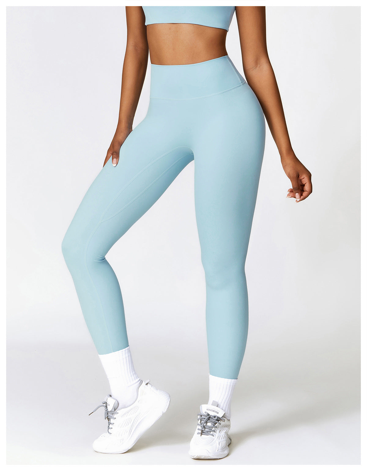 High Waist Hip Lift Brushed Yoga Pants