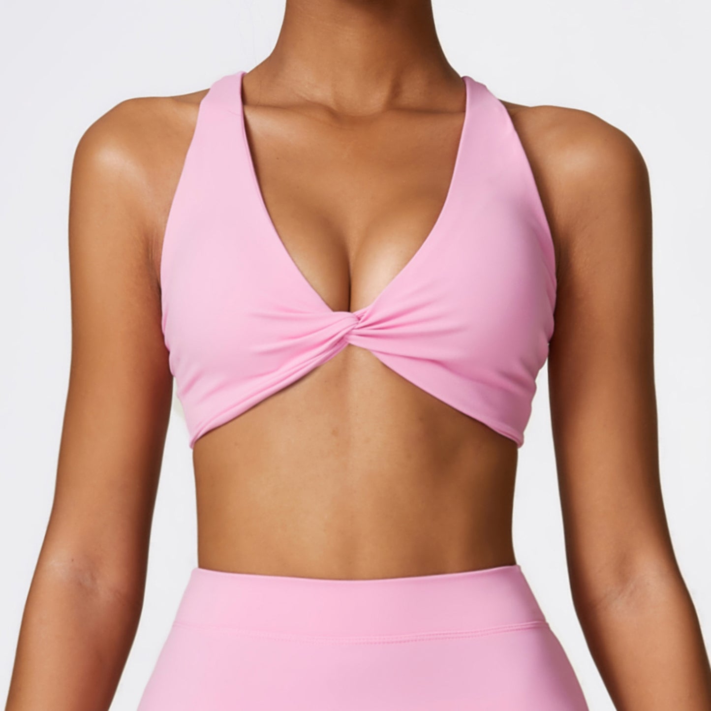 Tight Twisted Quick Drying Yoga Top