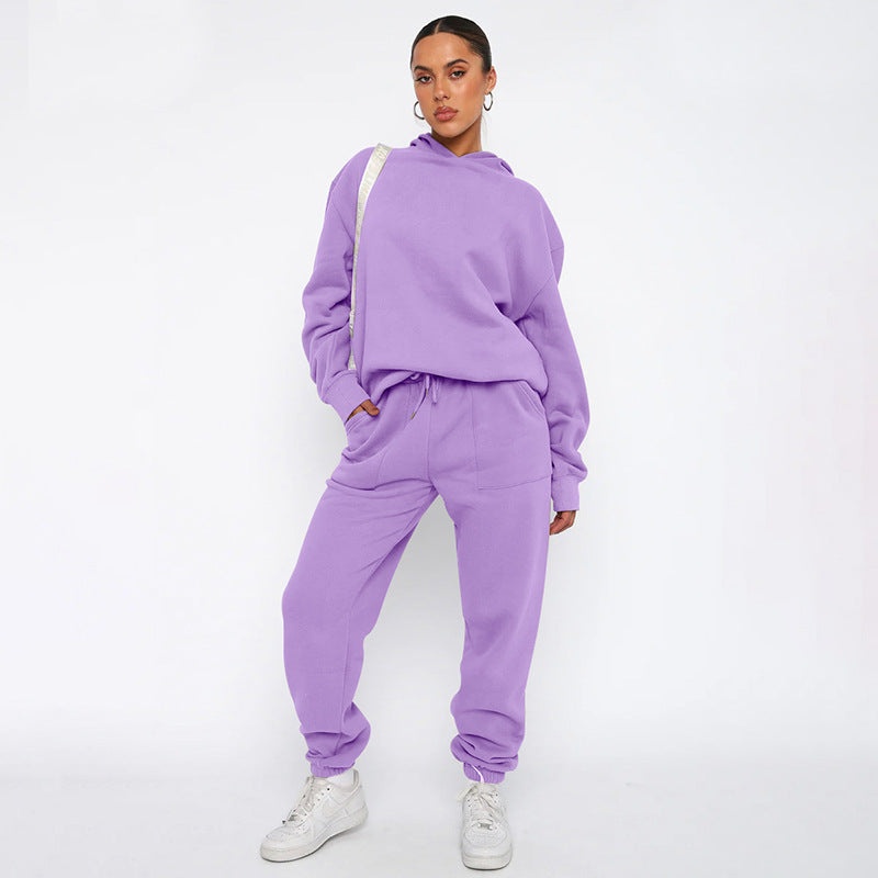 Women's Hooded Sweater & Trousers Set – view 5