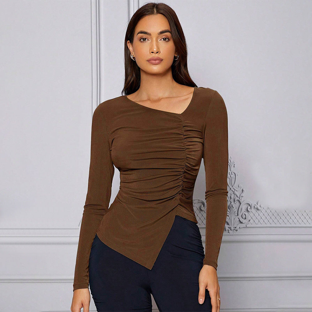 French Elegant Lady Like Slim Top