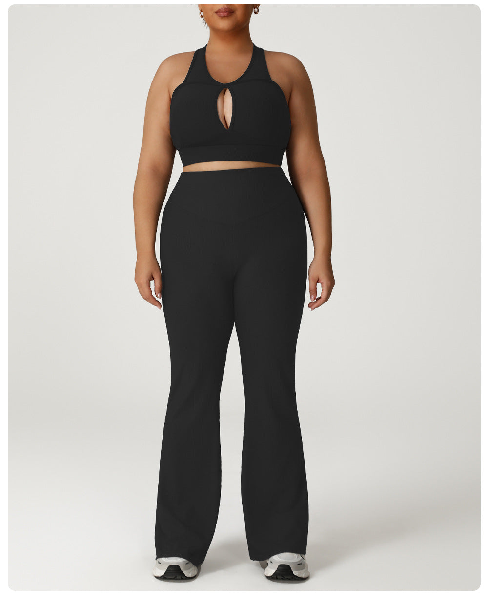 High Waist Cutout Yoga Set