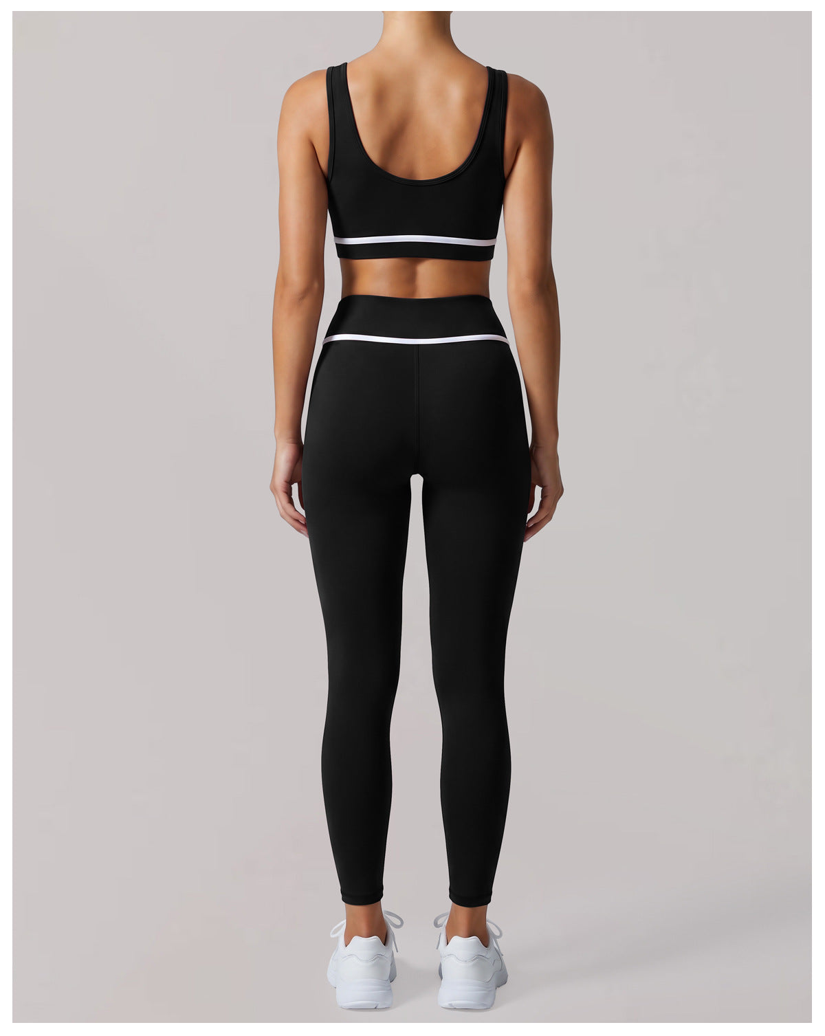 Nude Feel Exercise Yoga Clothes Women High Sense Waistcoat Top Shockproof Bra Running Tights Three Piece Sets  Shop One Place