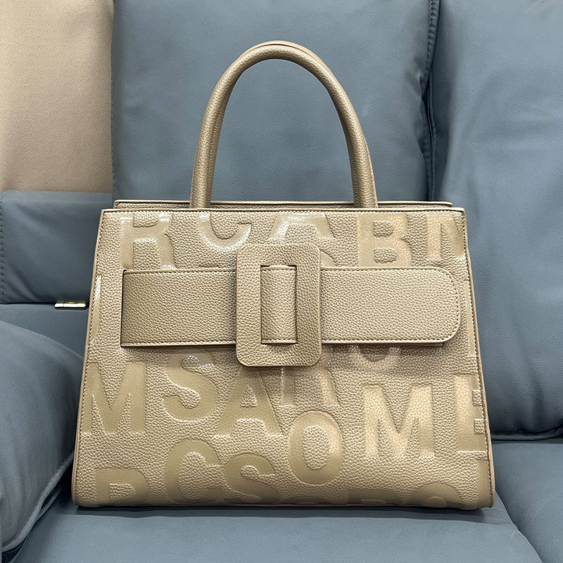 Large Capacity Letter Graphic Handbag  Shop One Place