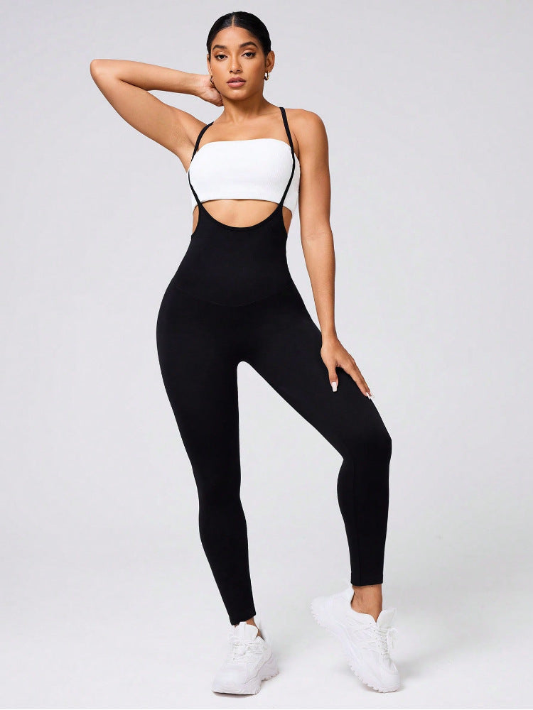 One Piece Sling Lifting Yoga Jumpsuit