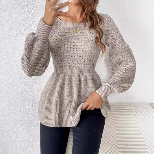 Casual Design round Neck Pullover Knitted Sweater  Shop One Place