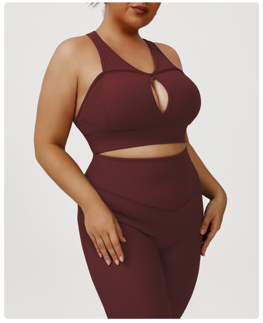 High Waist Cutout Yoga Set