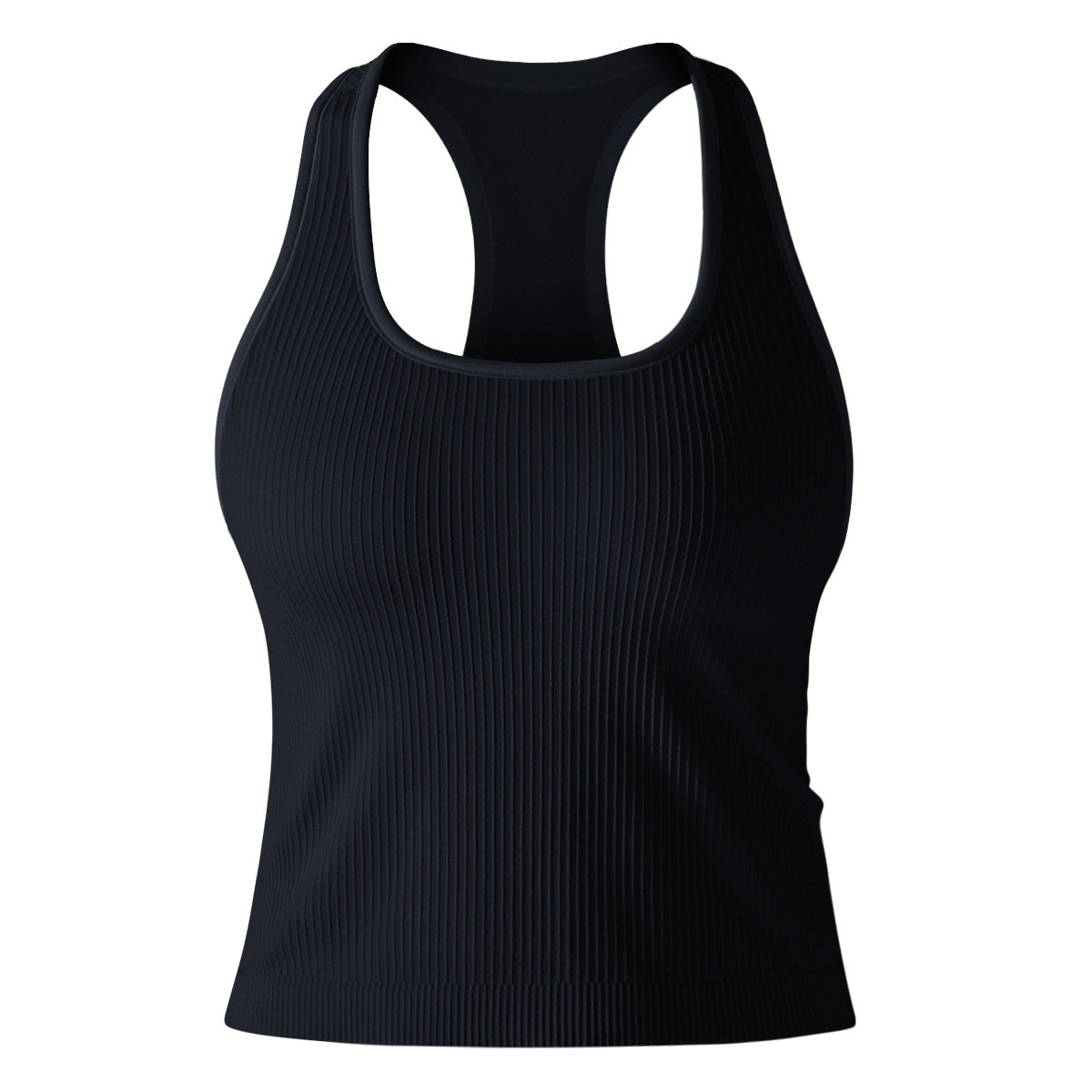 Yoga Beauty Back Sports Breathable Stripe Top