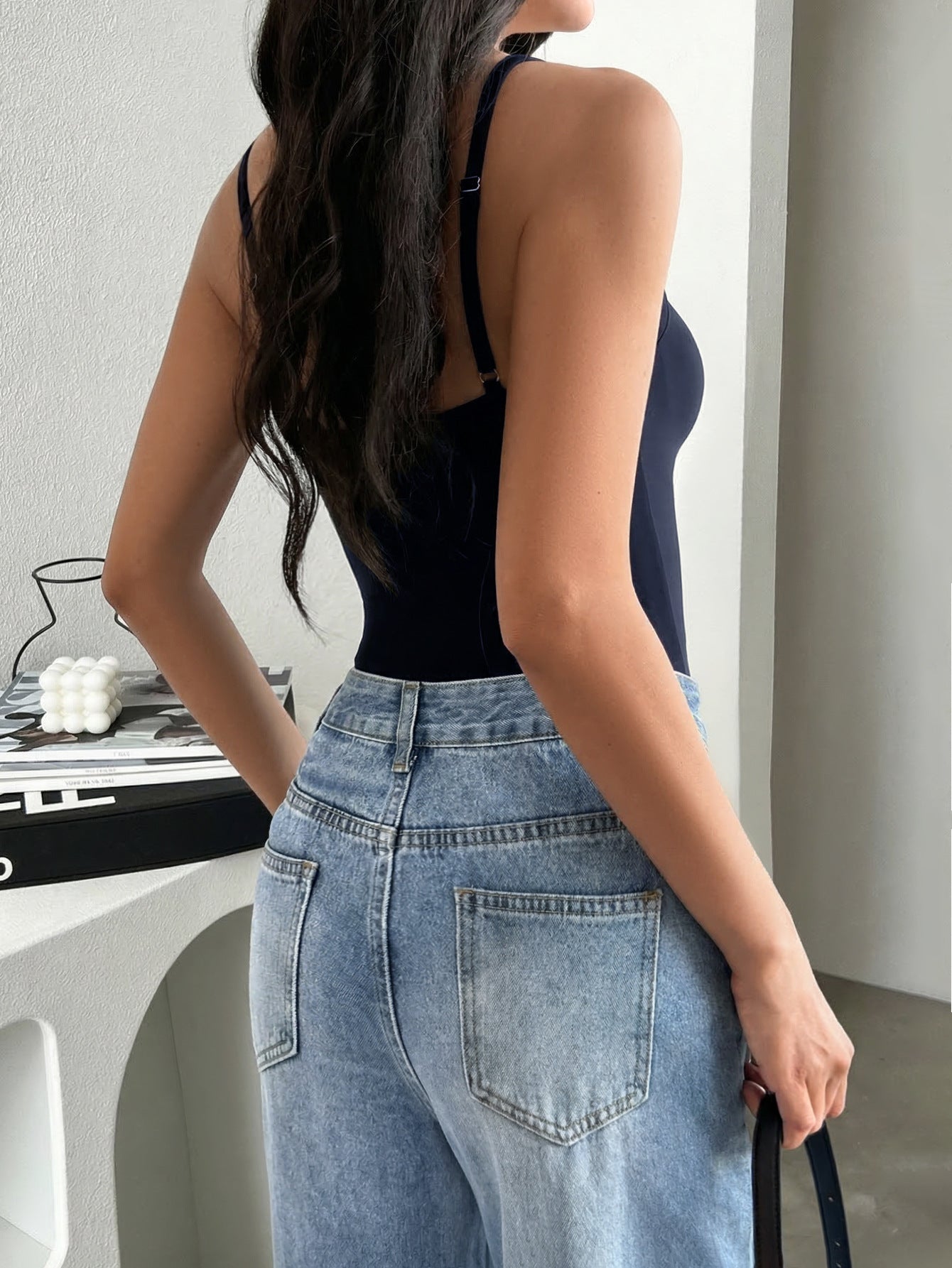 Sexy Pleated Suspender Vest Outer Wear Top Women Clothing Summer  Shop One Place