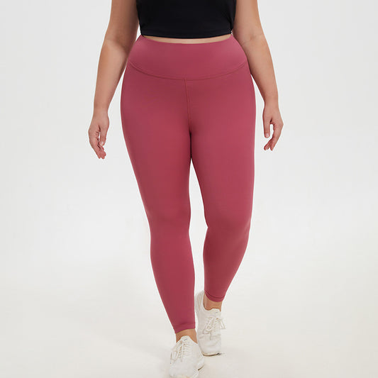 Plus Size High Waist Stretch Tight Yoga Pants