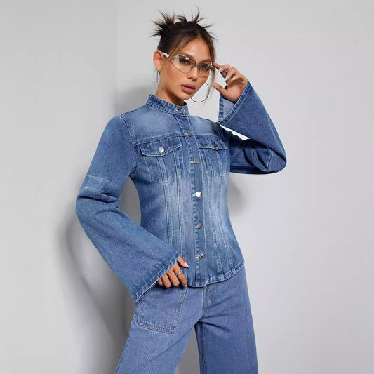 Office Loose Denim Jacket