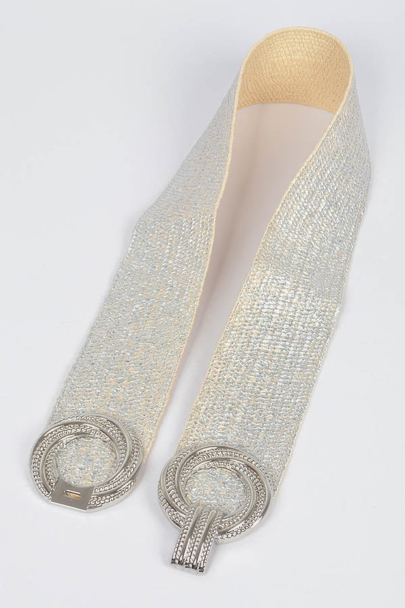 Double Metal Buckle Elastic Belt  Shop One Place