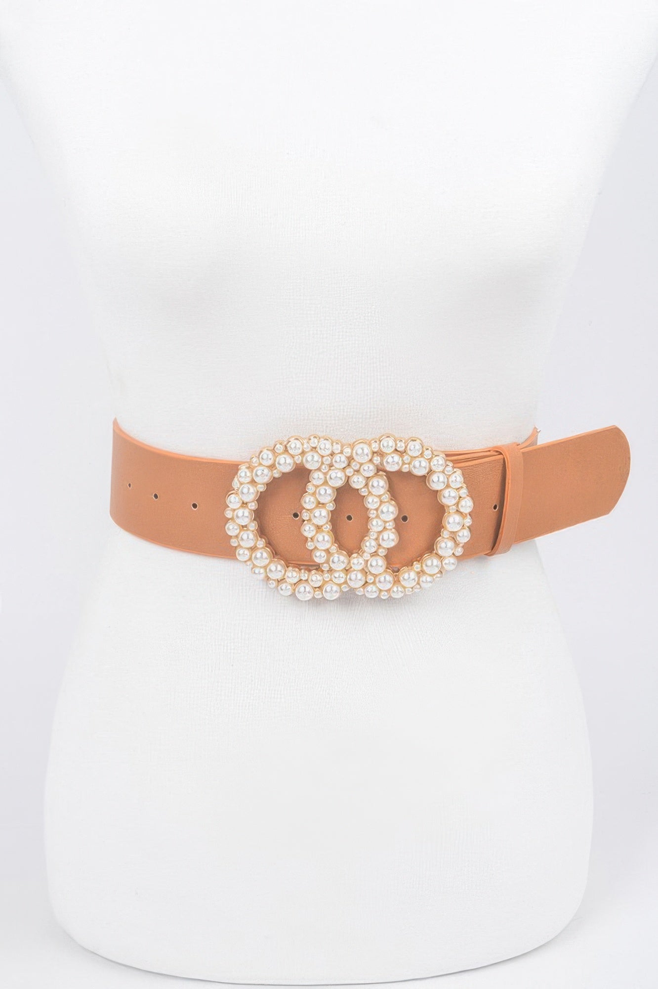 Pearl Double O Ring Belt  Shop One Place