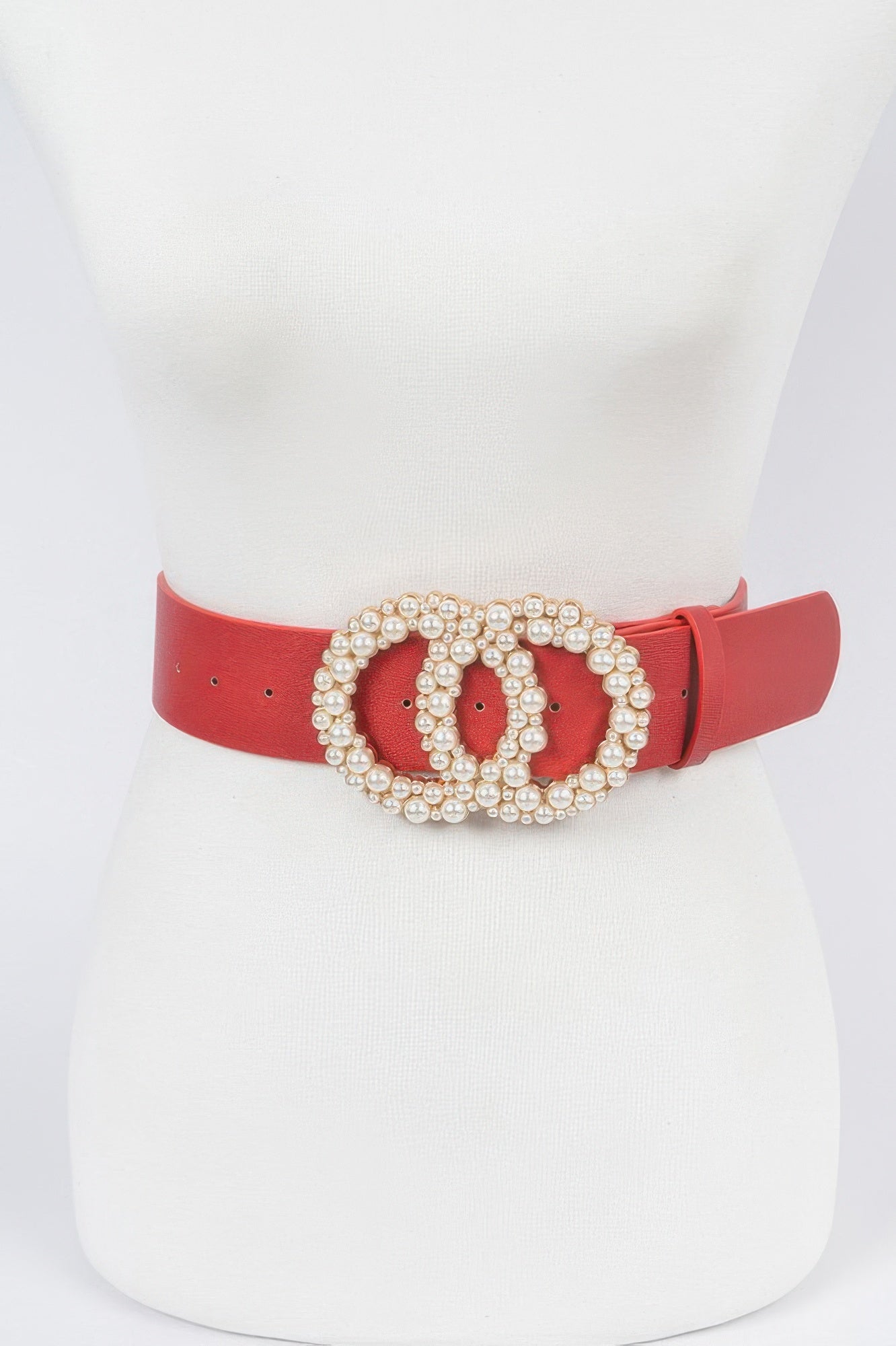 Pearl Double O Ring Belt  Shop One Place