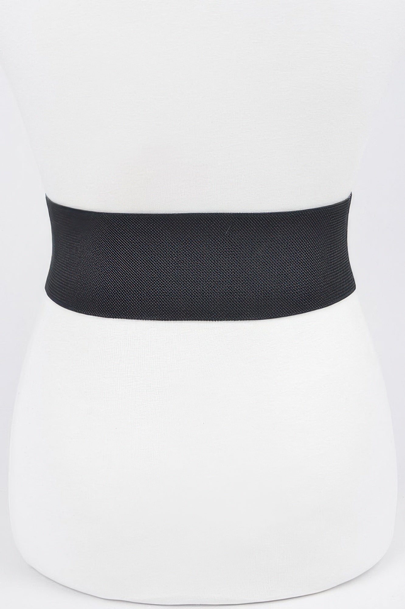 Big Metal Buckle Elastic Belt  Shop One Place