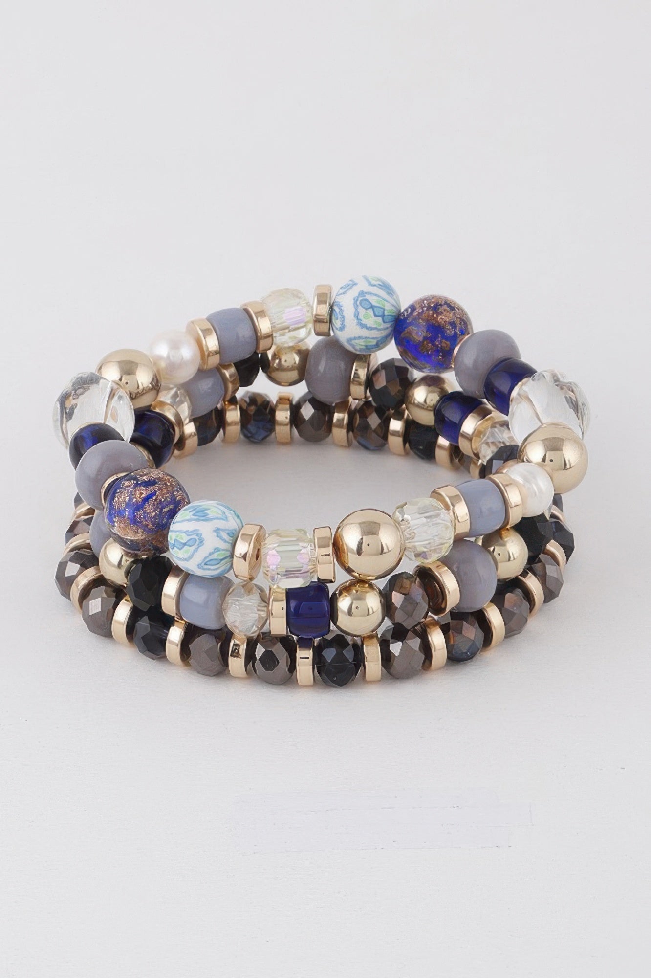 Multi Stone N Bead Bracelets  Shop One Place