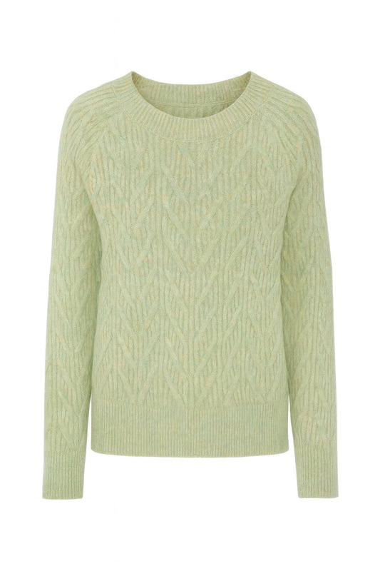 Women's Braid Cable Knit Sweater – view 2
