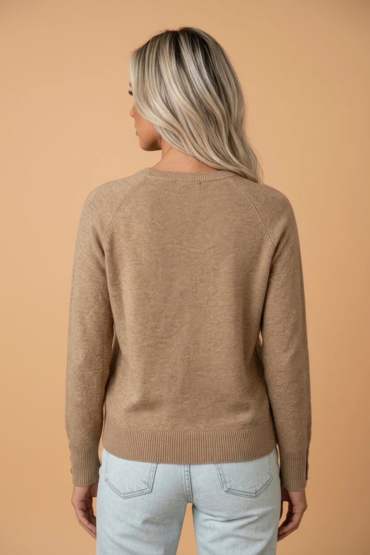 Women's Bishop Sleeve Crew Neck Sweater – view 7