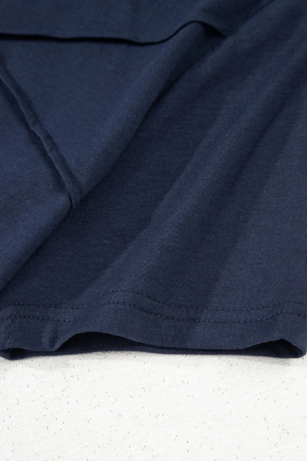 Solid Color Round Neck T Shirt  Shop One Place