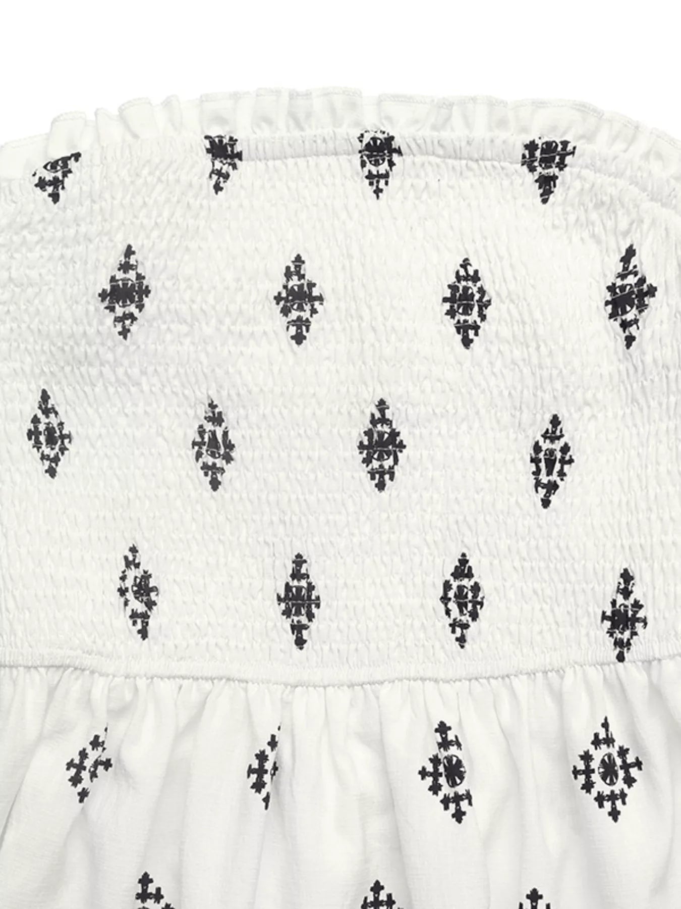 Smocked Tube Midi Dress  Shop One Place