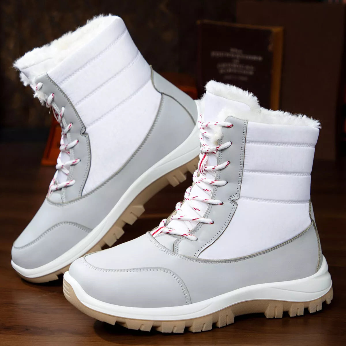 Winter Waterproof Snow Boots with Warm Fur Lining  Shop One Place