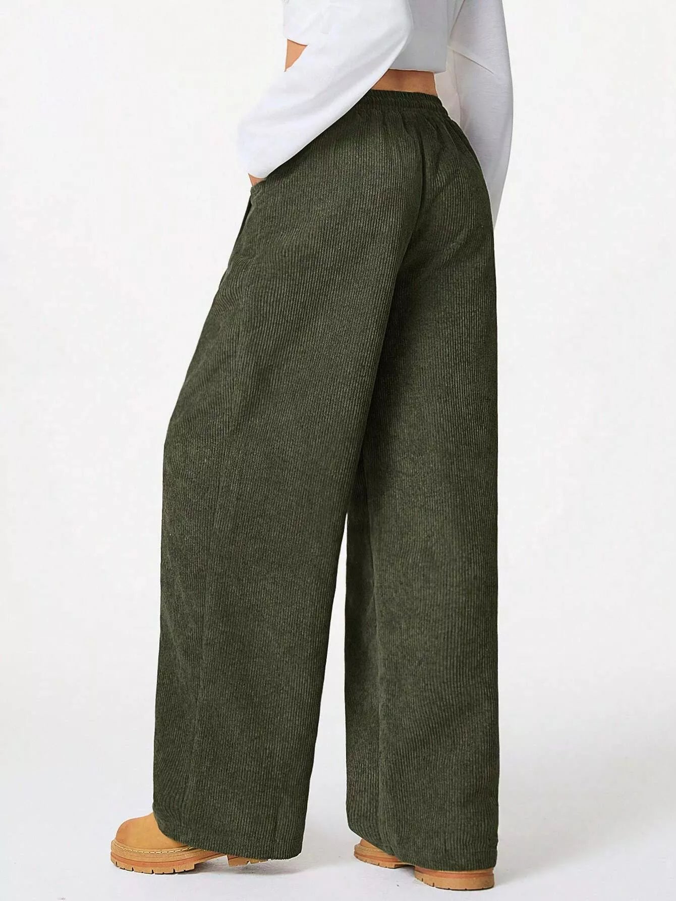 Corduroy Wide Leg Pants  Shop One Place