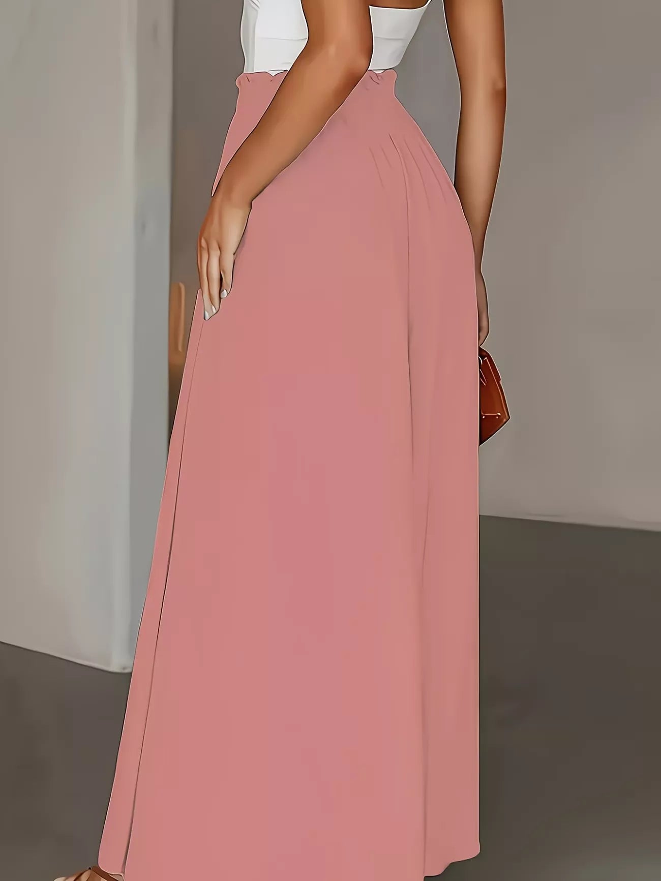 High Waist Wide Leg Pants  Shop One Place