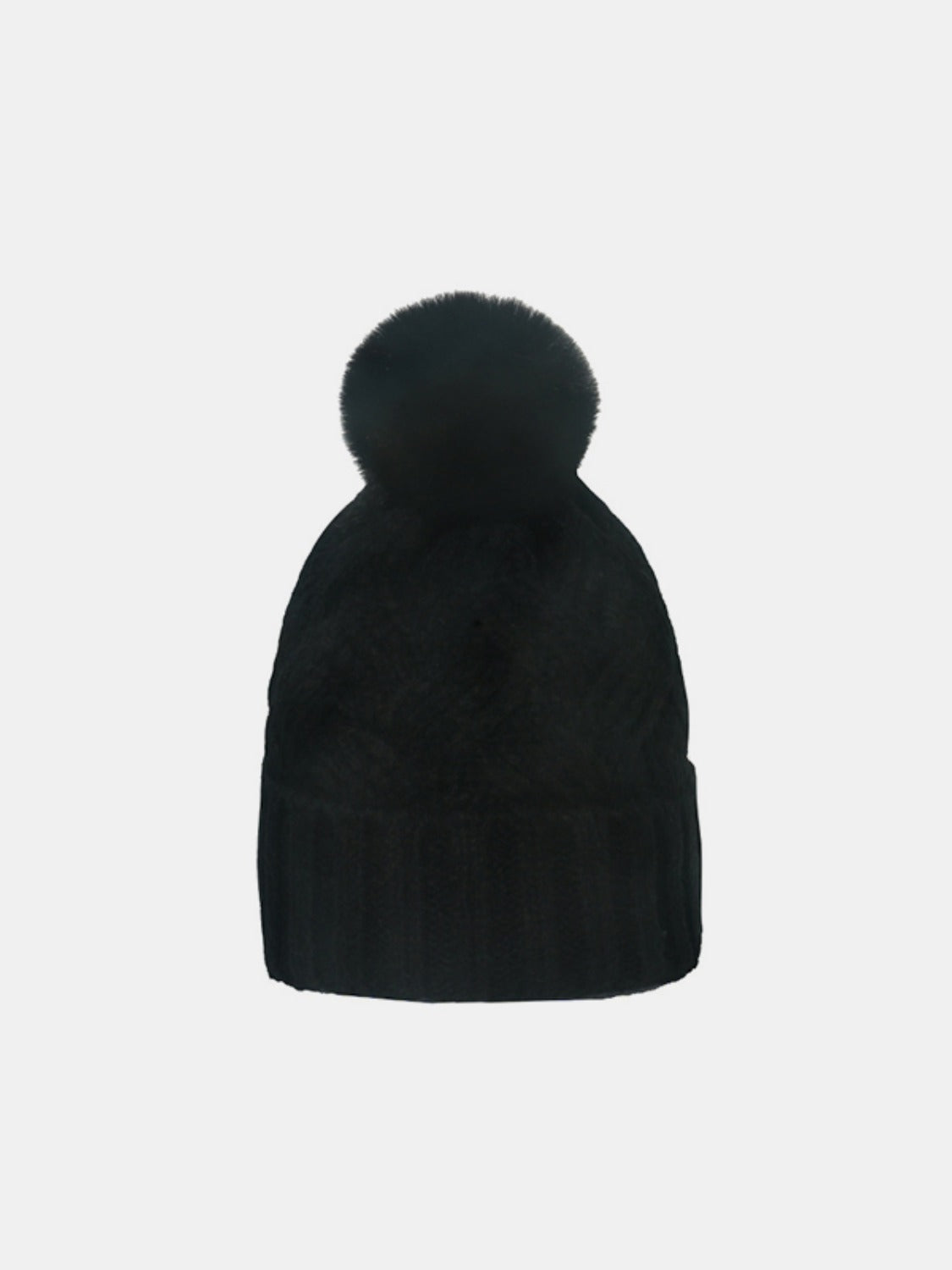 Roll Rim Cable-Knit Hat  Shop One Place