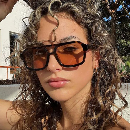 Vintage Square Sunglasses