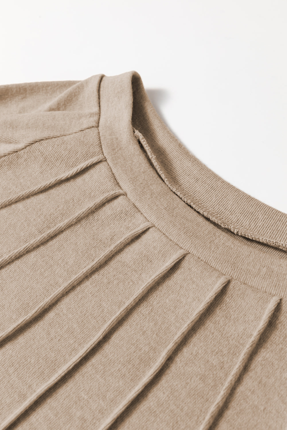 Grass Green Seam Detail Lace Contrast Cuffs Raglan Sleeve Top  Shop One Place