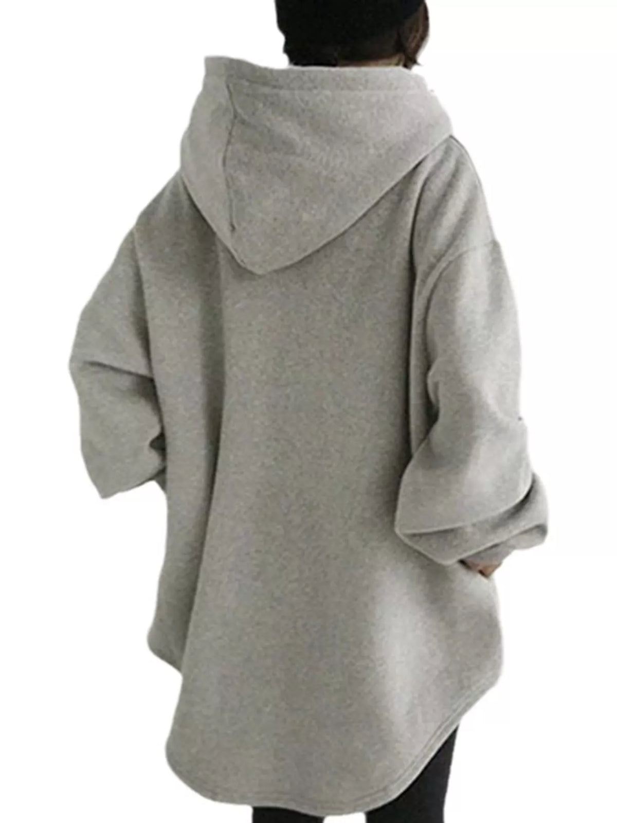 Women's Oversized Drawstring Hoodie – view 8