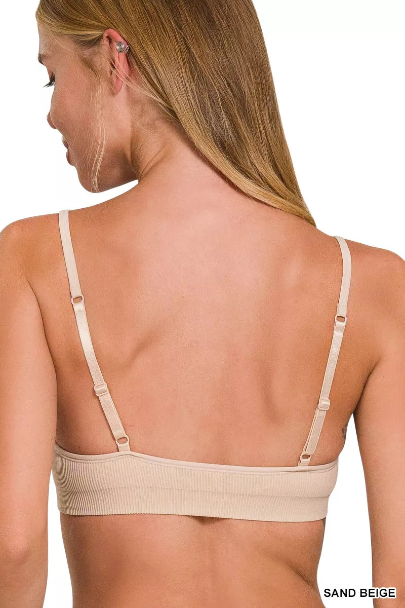 Zenana Seamless Classic Bra with Removable Bra Pads  Shop One Place
