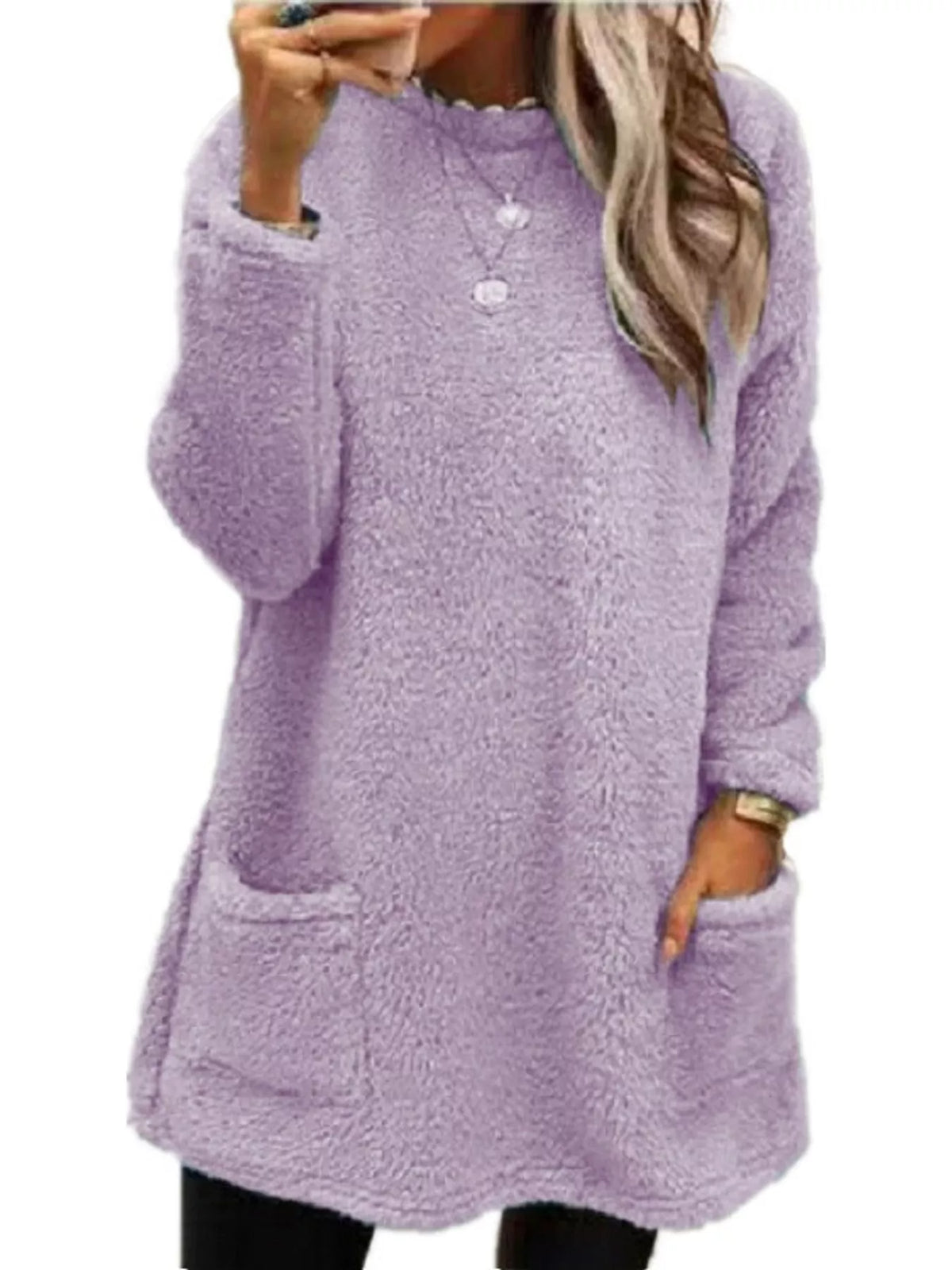 Women's Fleece Drop Shoulder Sweatshirt – view 23