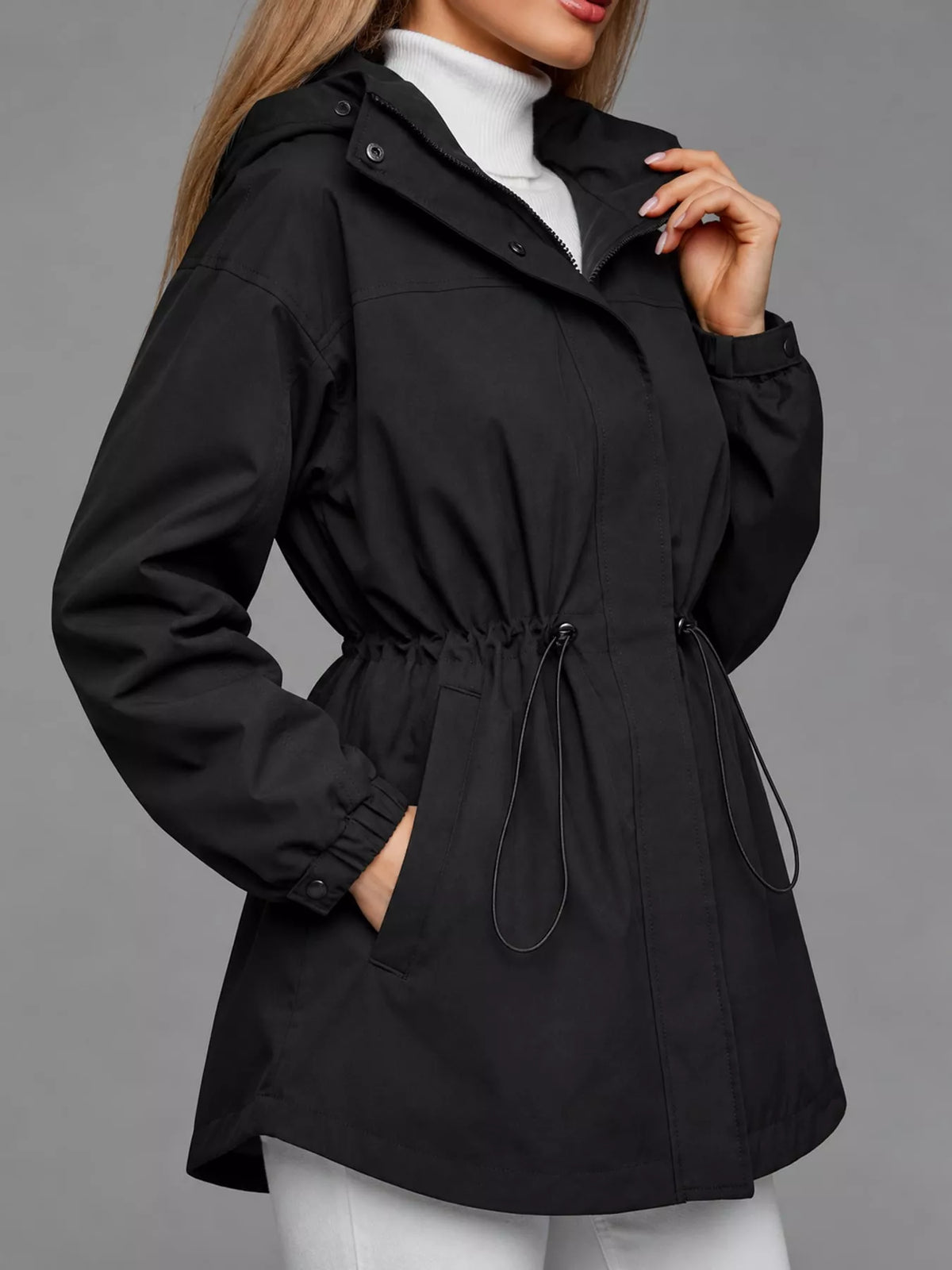 Women's Hooded Windbreaker Jacket – view 29