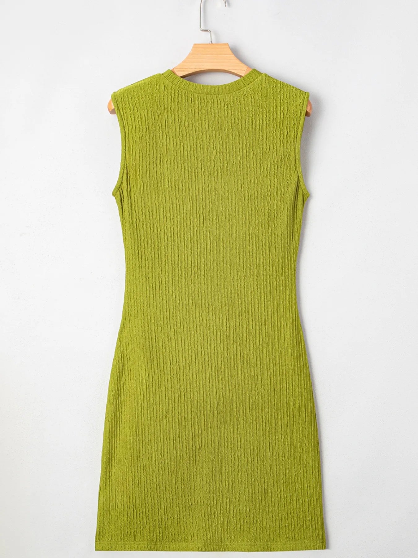 Sleeveless Ribbed Bodycon Dress  Shop One Place