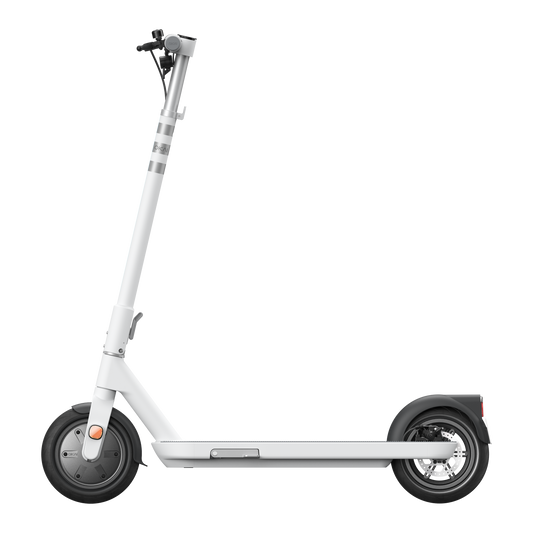 Foldable Electric Scooter w/18.6 Miles Max Operating Range & 15.5 mph Max Speed - White  Shop One Place