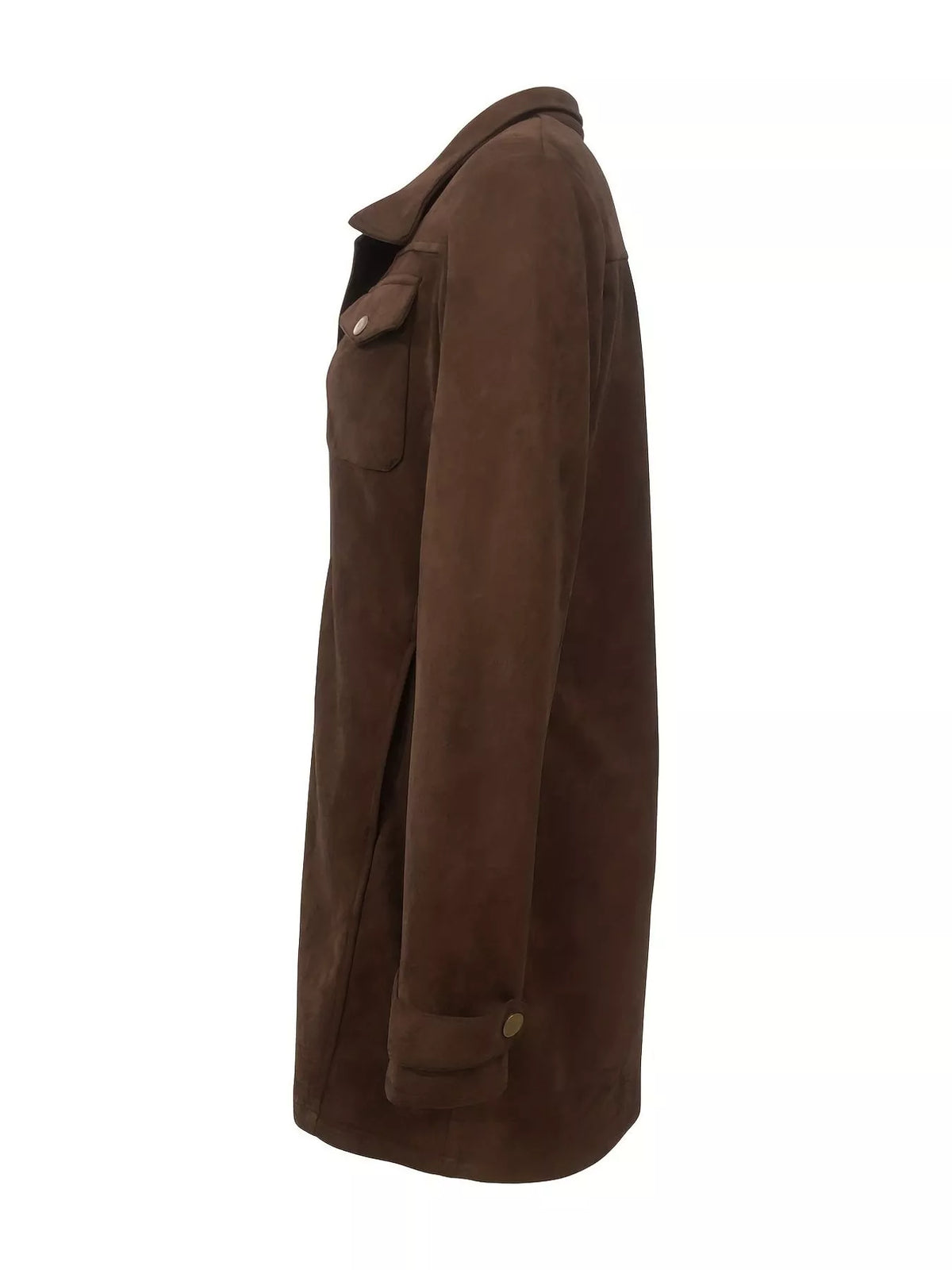 Women's Long Sleeve Jacket with Front Pockets – view 4